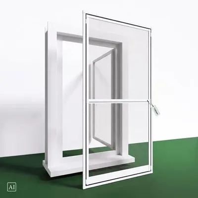 Produktbild von Insektenschutz Pendeltüre 100x210cm, weiß