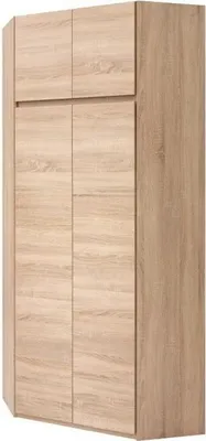 Image de Armoire d'angle -Reproduction chene sonoma - 4 portes - ACADEMICA