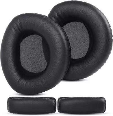 Productafbeelding van Vervangende oorkussens van kunstleer voor draadloze hoofdtelefoons, geschikt voor Sennheiser HDR160, HDR170, RS160 en RS180