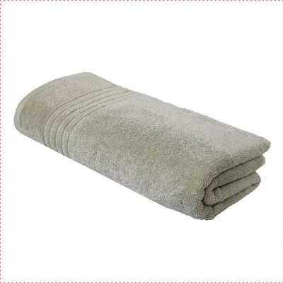 Produktbild von GLAESERhomestyle Duschtuch | 3er Set | 70 x 140 cm | Silbergrau | 100% Baumwolle