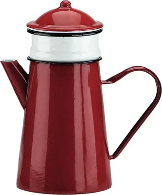 Obrázok produktu pre Ibili Vintage kanvica na kávu s filtrom 1,5 l červená červená jedna veľkosť