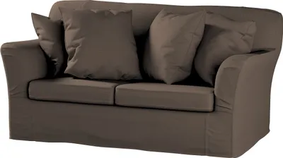 Produktbild von Dekoria Bezug für Tomelilla 2-Sitzer Sofa nicht ausklappbar, braun, Sofahusse, Tomelilla 2-Sitzer