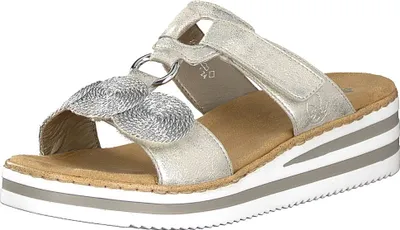 Produktbild von Rieker Damen Pantolette silber