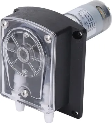 Image de DC12V Peristaltic Pump 1500ml Per Minute Silicone Tube High Flow Liquid Dosing Pump