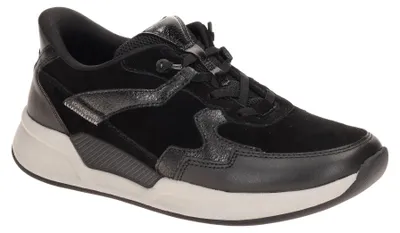 Image de Gabor ROLLINGSOFT Chaussures dames - Chaussures basses à lacets sportives noir NEU