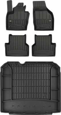 Obrázek produktu pro 3D SET rohože a rohož do zavazadlového prostoru Audi Q3 1 2011-2018 D