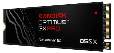 Zdjęcie produktu dla SanDisk Optimus GX PRO 850X, 4 TB, M.2, 7300 MB/s