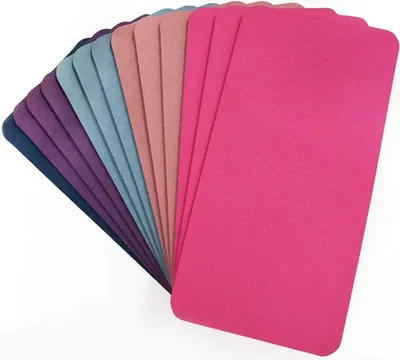 Obrázok produktu pre Jóga podložka 0,3 cm Hrúbka, TPE Protiskluzová, Ľahká Cvičebná podložka pre Jógu, Pilates, Športový tréning