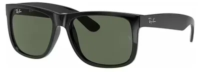Zdjęcie produktu dla Ray-Ban Justin Classic, Dorosły, Uni , Wędrowiec, Kwadrat, Oprawki pełne, Czarny