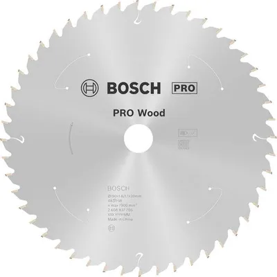 Produktbild von PRO Wood cordless Kreissägeblatt, 190 x 1,6 x 20 mm, T48