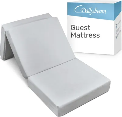 Obrázok produktu pre Skladací matrac pre hostí Dailydream s viskoelastickou penou – 120 × 195 × 14 cm