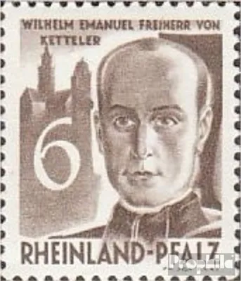 Produktbild von Briefmarken Franz. Zone-Rheinland Pfalz 1948 Mi 35 postfrisch Ansichten
