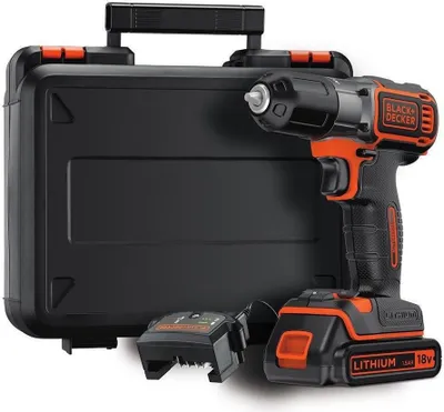 Zdjęcie produktu dla Black+Decker Wiertarko-Wkrętarka 18V 1 X 1,5Ah Li-Ion Autosense + Walizka Asd184K