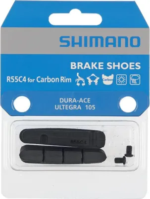 Produktbild von SHIMANO Bremsbelag R55C4 für Carbonfelge - hohe Bremsleistung im Rennen.