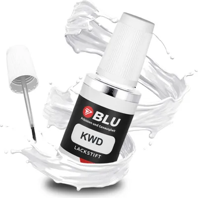 Produktbild von BLU Auto Lackstift Weiss kompatibel für Citroen KWD Lipizan | Auto Lack Reparatur Ausbesserungslack