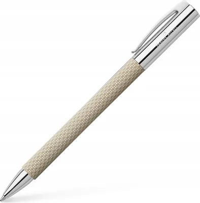 Zdjęcie produktu dla Faber-Castell AMBITION OpArt, Spinacz, Wysuwany długopis, Czarny, Pogrubiony