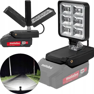 Produktbild von Metabo Akku-Arbeitsleuchte LED 18V Werkstatt Halogen
