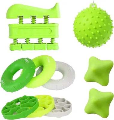 Produktbild von Famanu Handtrainingsgerät 10-teilig - Ergonomisches Design