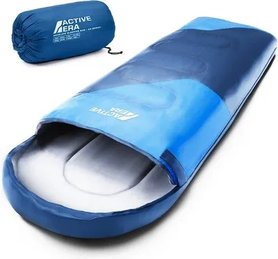 Produktbild von Famanu Schlafsack Premium für Erwachsene & Kinder - Warme 3-4 Jahreszeiten, Wasserdicht und Leicht mit Kompressionssack