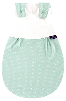 Produktbild von Träumeland Außenschlafsack LIEBMICH Pünktchen mint, Größe 50/56