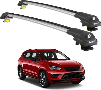 Immagine prodotto di TURTLE Portapacchi AIR-1 SEAT ATECA ALL 2016 - 2024 Barre rialzate , Argento