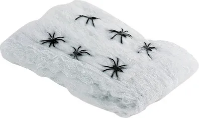 Produktbild von Kleine schwarze Spinnweben Dekoration
