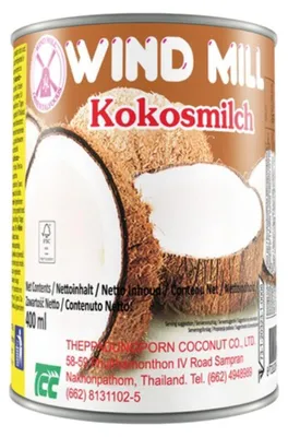 Produktbild von Windmill Kokosmilch Grundlage für viele asiatische Gerichte 400ml