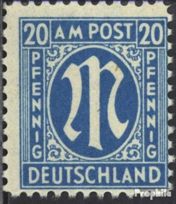 Produktbild von Briefmarken Bizone (Alliierte Besetzung) 1945 Mi 26 gestempelt AM-Post