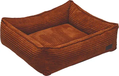 Produktbild von Designed by Lotte Ribbed - Hundebett - Terrakotta - 65x60x20 cm