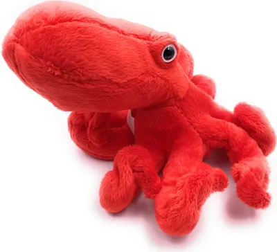 Immagine prodotto di Onwomania peluche in tessuto animale polpo rosso seppia 20 cm