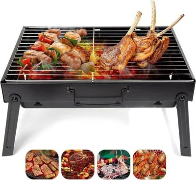 Immagine prodotto di Barbecue portatile a carbonella per picnic all'aperto