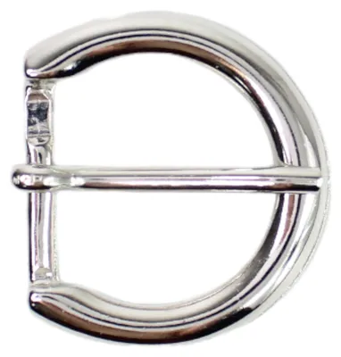 Produktbild von FRONHOFER klassische Gürtelschnalle silber, moderne Schnalle uni 2,5 cm