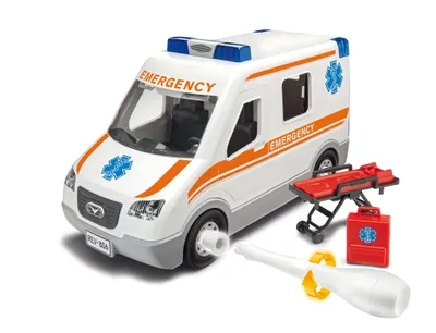 Immagine prodotto di Revell Ambulanza - Kit di montaggio per modellini di auto; 806