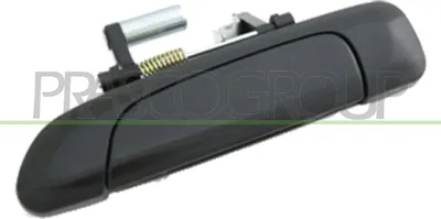 Produktbild von PRASCO HD3208102 Türgriff Hinten Links für HONDA Jazz II Schrägheck (GD, GE3, GE2) Schwarz
