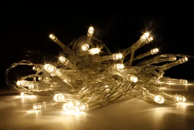 Produktbild von Lex Light LED Lichterkette Batterie Timer 4,35m 30 LEDs warmweiß Innen