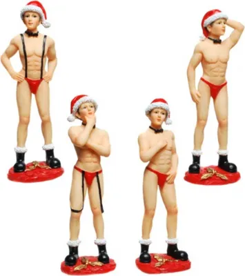 Produktbild von 4er Set Santa Boy