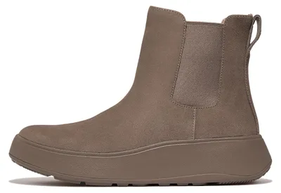 Productafbeelding van FitFlop F-Mode Suede Flatform Chelsea Boots GRIJS 37