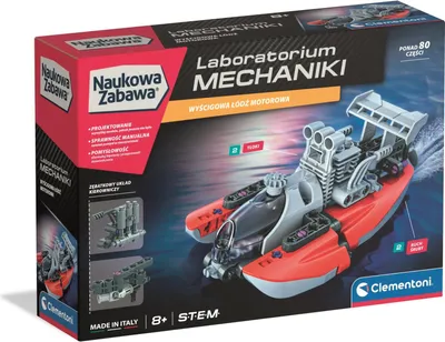Produktbild von CLEMENTONI Mechaniklabor - Motorboot 50247