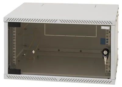 Produktbild von Trisa RXA-04-AS4-CAX-A1, Wandmontiertes Regal, 4U, 25 kg, 11 kg, Grau