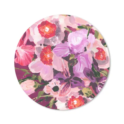 Produktbild von MuchoWow® Mauspad Mousepad Rosa - Orchidee - Blumen - Botanisch 40x40 cm - Mousepads - Maus Mat - Pad - Mausunterlage - Schreibtisch Accessoires