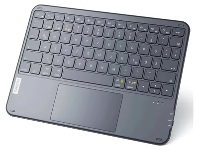 Productafbeelding van inateck KB01105_GRAY inateck Keyboard Tablet QWERTZ gray