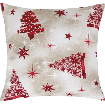 Obrázek produktu pro Polštářek VÁNOCE - 45x45 cm - Červená