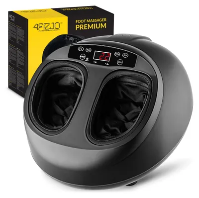 Produktbild von 4FIZJO PREMIUM Fußmassagegerät Shiatsu & Wärme, 4 Modi, 5 Intensitäten, Timer