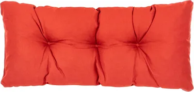 Produktbild von Best Wool rückenlehne für palettenkissen, wetterfestes und strapazierfähiges europaletten polster mit Polyurethanflockfüllung – rot 120x40 cm