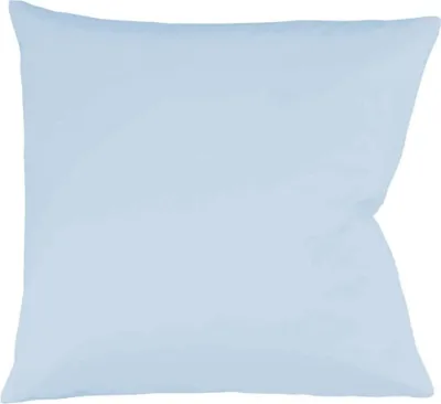 Produktbild von sleepling – Satin Kissenbezug, 100% seidig weiche Baumwolle, 80x80 cm, bleu