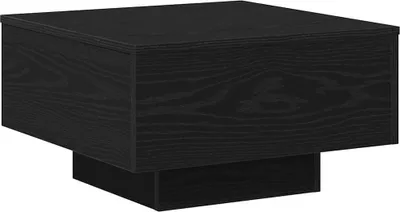 Produktbild von vidaXL Couchtisch Schwarz Eichen-Optik 55 x 55 x 31 cm