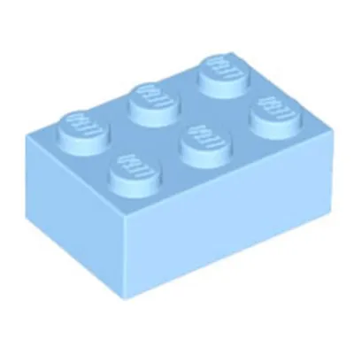 Produktbild von Lego® 2x3 Stein 3002 - 1 Stück Helles Hellblau