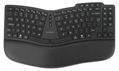 Zdjęcie produktu dla Kensington Pro Fit Ergo KB675 EQ TKL, Bez bloku numerycznego (80 - 87%), Bezprzewodowy, Bluetooth, Czarny