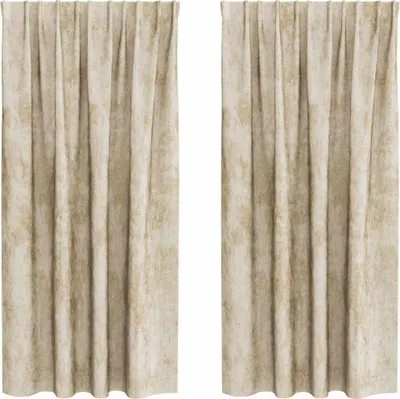 Immagine prodotto di vidaXL Tende in velluto, 2 pezzi, color crema, 175 x 140 cm, velluto