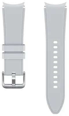 Produktbild von Original Samsung Ridge Sport Band Galaxy Watch 4/5/6 und 5 Pro, S/M Silber